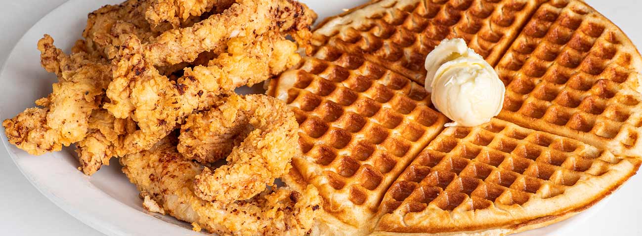 Chicken N Waffles Banner