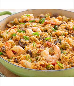 Jambalaya with Shrimp