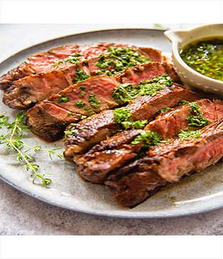 Rib Eye Steak Platter